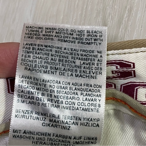 Texas A&M Game Day Dockers Khakis Gig Em Aggies, Tan, Size 32x29 - Picture 9 of 12